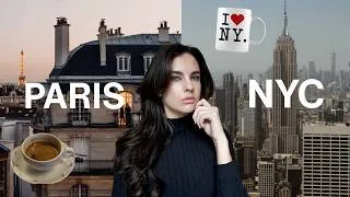 Thumbnail: Is life better in the US or Europe? NYC vs Paris | elena taber