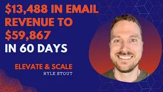Thumbnail: From $13,488 in Email Revenue to $59,867 in 60 Days | Elevate & Scale | Ecommerce Email Marketing