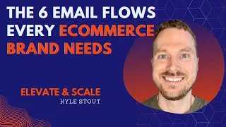 Thumbnail: The 6 Email Flows Every Ecommerce Brand Needs | Elevate & Scale | Ecommerce Email Marketing