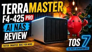 Thumbnail: TerraMaster F4-425 Pro Review: The Truth About TOS 7