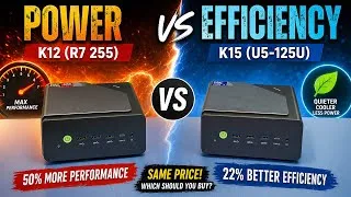 Thumbnail: GMKTec K12 vs K15: Same Price, Same Design… But Not the Same PC!