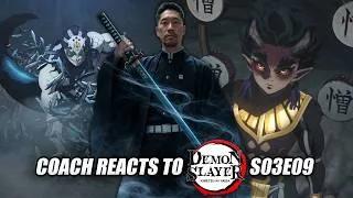 Thumbnail: THE MIST HASHIRA | Coach Reacts to Demon Slayer S3 E9