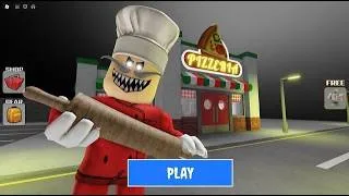 Thumbnail: Escape Papa Pizza's Pizzeria! SCARY OBBY roblox Gameplay Walkthrough No Death 4K