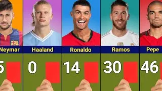 Thumbnail: Number Of Red Cards Famous Football Player Clubs And National Teams 2026 