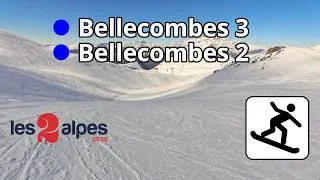 Thumbnail: Snowboarding Les Deux Alpes - Bellecombes 3, Bellecombes 2