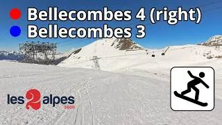 Thumbnail: Snowboarding Les Deux Alpes - Bellecombes 4 (right), Bellecombes 3