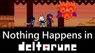 Thumbnail: Nothing Happens in Deltarune