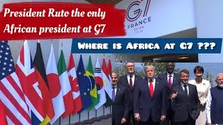 Thumbnail: PRESIDENT WILLIAM RUTO THE ONLY AFRICAN PRESIDENT AT THE G7 SUMMIT