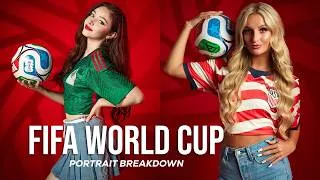 Thumbnail: FIFA World Cup Photoshoot Lighting Breakdown: Settings & Final Results