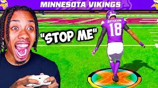 Thumbnail: I Only Used Justin Jefferson Against A Trash Talker.. He Raged & Went Crazy!!!