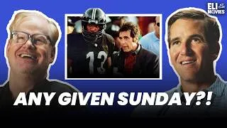 Thumbnail: Eli Manning Breaks Down “Any Given Sunday” With Jim Gaffigan (1999) | Eli at the Movies