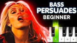 Thumbnail: MILEY – Bass Persuades | Easy Piano Tutorial for Beginners