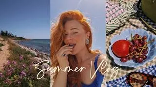 Thumbnail: Catching Every Bit of Summer ☀️ | Thrifting, the Ocean & Something New