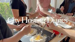 Thumbnail: Hosting Friends in My Tiny SF Apartment | Solo Living Diaries
