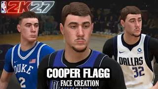 Thumbnail: Cooper Flagg Face Creation NBA 2K27