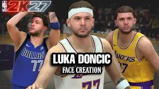 Thumbnail: Luka Doncic Face Creation NBA 2K27
