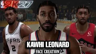 Thumbnail: Kawhi Leonard Face Creation NBA 2K27
