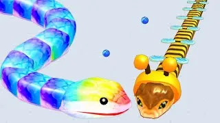 Thumbnail: 🐍 Snake Clash – Epic Battle Against Boss Snakes! 💥