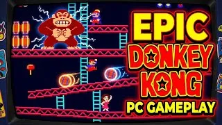 Thumbnail: end Donkey Kong arcade PC gameplay
