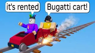 Thumbnail: I Bought the FASTEST Cart in Roblox BUT It's Actually RENTED...