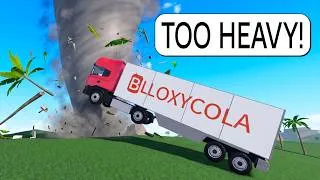 Thumbnail: I Put a TRUCK in the TORNADO BUT It Was TOO HEAVY...
