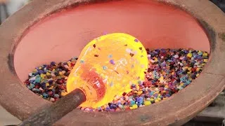Thumbnail: THE STUNNING ART OF HAND BLOWN MEXICAN GLASS PITCHERS