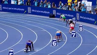 Thumbnail: Netherlands vs Poland | Bol DOMINATES Kaczmarek in the Women's 400m European Games Final