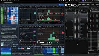 Thumbnail: Title: Journey to Financial Freedom Through Trading Small Caps Day 7 (July-09-2026)