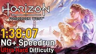 Thumbnail: Horizon Forbidden West Speedrun - NG+ Ultra Hard in 1:38:07