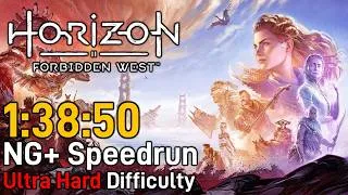 Thumbnail: Horizon Forbidden West Speedrun - NG+ Ultra Hard in 1:38:50