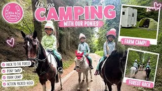 Thumbnail: 👉 WE TOOK OUR PONIES CAMPING! 🏕️🐴 | Forest Hack, Pony Swap & Farm Camp