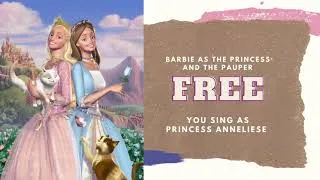 Thumbnail: Free - Barbie as the Princess and the Pauper | Sing as Princess Anneliese