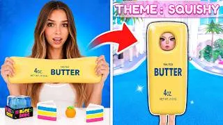 Thumbnail: Recreating VIRAL SQUISHIES in Dress to Impress!