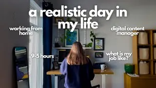 Thumbnail: Realistic day in my life as a digital content manager