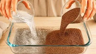 Thumbnail: I haven't bought bread in a year! Just mix flaxseed with hot water!