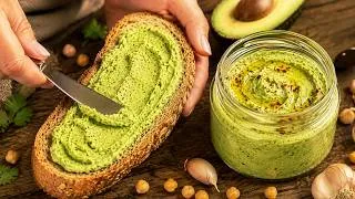 Thumbnail: Chickpeas Avocado Spread on toast in 5 minutes. Better Than Guacamole!