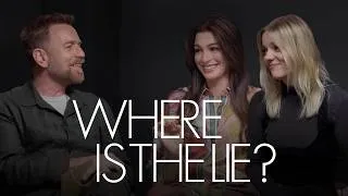 Thumbnail: Anne Hathaway, Ewan McGregor & Maisy Stella Take Turns in the Hot Seat | Where Is the Lie? | ELLE