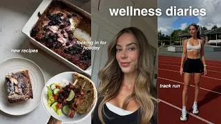 Thumbnail: WEEKLY WELLNESS VLOG | healthy cooking, track session, run club + staying motivated