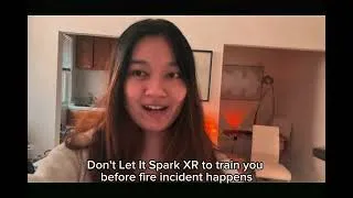 Thumbnail: Don’t Let It Spark XR - Mixed Reality Fire Safety Hazard Inspector + Training