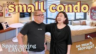 Thumbnail: Retired OFW's Condo Makeover🫶🏻 // Playful Scandi Interior✨// by Elle Uy