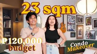 Thumbnail: Designing a Filmmaker's Dream Condo🤎 // Bachelor Studio Makeover✨ // by Elle Uy