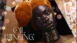 Thumbnail: Tiny yet Powerful oil painting | Rich & Bold color | Soft brush strokes | OIL PAINTING PROCESS | ✨