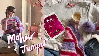 Thumbnail: How long does it take to crochet a mohair jumper? Crochet vlog ✨