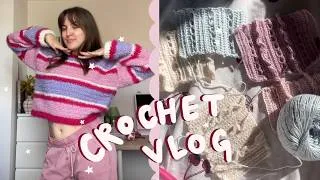 Thumbnail: Crochet vlog 🌸🌺 Burnout, balancing work and new pattern samples xx