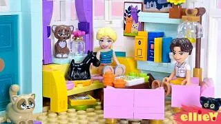 Thumbnail: Building a custom house for Astrid & Petch | LEGO dollhouse build pt 2