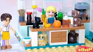 Thumbnail: How is married life for Astrid and Petch? Let's build them a home | custom LEGO dollhouse build pt 1
