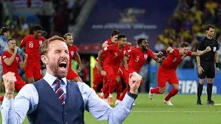 Thumbnail: ENGLAND WIN ON PENALTIES!! IT'S COMING HOME! 🦁🦁🦁ENGLAND 1-1 COLOMBIA | 2018 World Cup Vlog #10