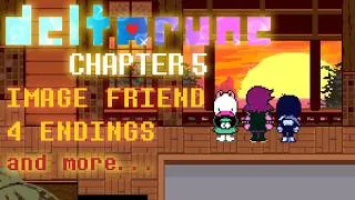 Thumbnail: Deltarune Chapter 5 has 4 ENDINGS (ALL SECRETS)