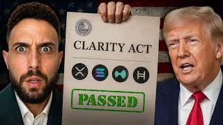 Thumbnail: The CLARITY Act Just PASSED Senate (Here's What's Left)