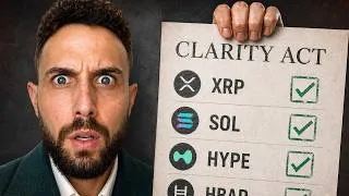 Thumbnail: The CLARITY ACT Just Changed Crypto FOREVER (These 10 Coins Win Big)